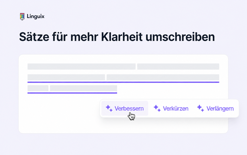 Jede Nachricht klar und professionell halten