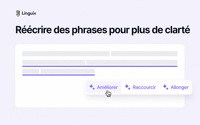 Gardez chaque message clair et professionnel