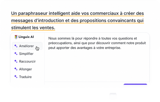 Reformulation de contenu pour une meilleure clarté et fluidité