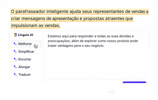 Parafraseando conteúdo para melhor clareza e fluidez